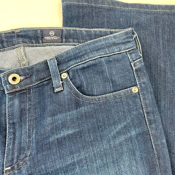 AG Adriano Goldschmied The Angel Bootcut Dark Wash  Midrise Y2K Denim - Picture 6 of 12